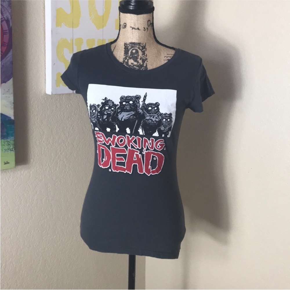 Ewoking Dead Star Wars Walking Dead Shirt Ewok Zombies Halloween S